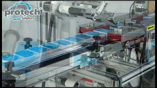 Protech Solutions |  Automatic Top & Bottom  Labeling Machine | PTBL-220