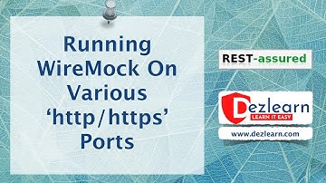 WireMock 3: Changing WireMock http/https Ports. Running Mock Server on Various Ports using WireMock.