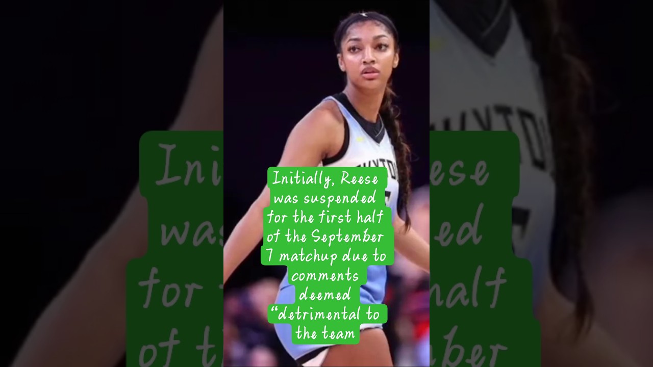 Why Angel Reese was suspended due to detrimental comments during September 7 matchup 