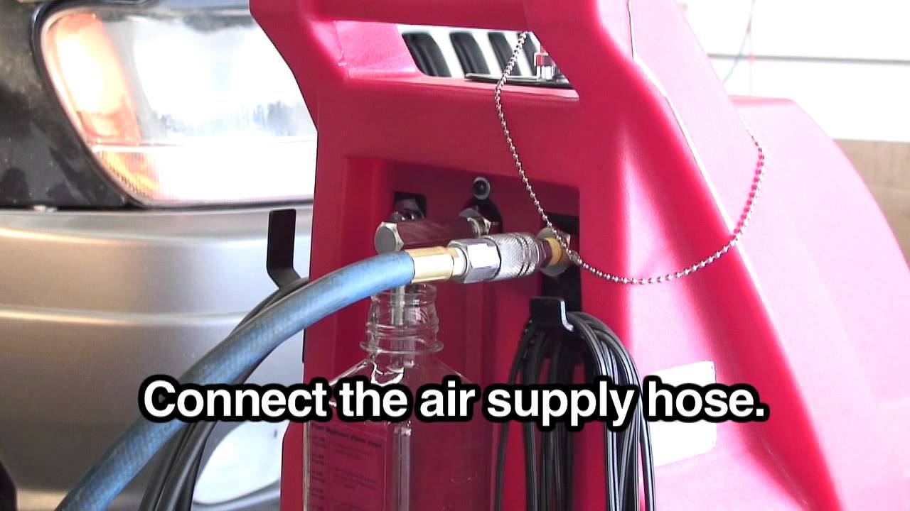 CarbonClean 1000 Performing a Fuel Service on a Return Fuel System