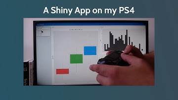 A Shiny App on my PS4 [Flexdashboard]