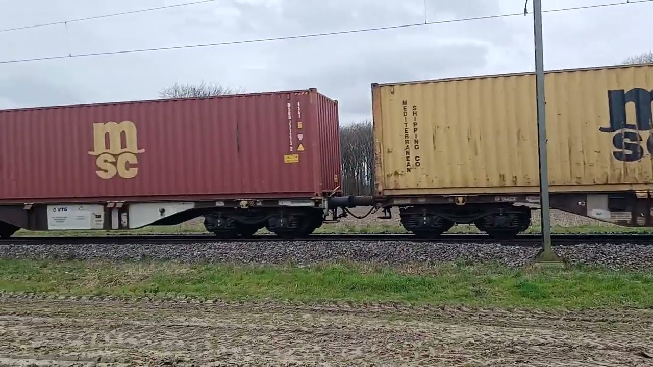 Bombardier TRAXX "186 206-9" "E 186 206" Alpha Trains • Medway • Containerzug • intermodal train