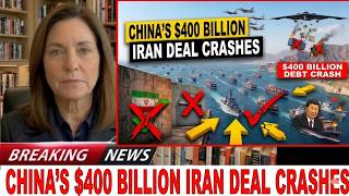 1 MIN AGO: China’s $400 Billion Iran Deal Crashes… Xi Jinping Left Powerless in Hormuz!