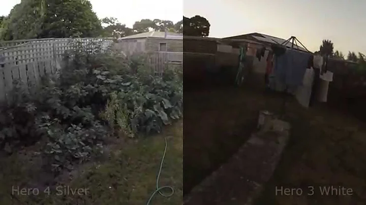 GoPro Hero 3 White vs Hero 4 Silver video/audio test