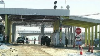 Grenzposten Kosovo Und Serbien Kooperieren Youtube