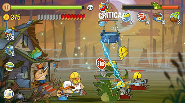 Swamp Attack - Hard Mode. Episode 10 Level 18 Gameplay Android walkthrough