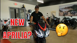 Checking out the new Aprilia RS457