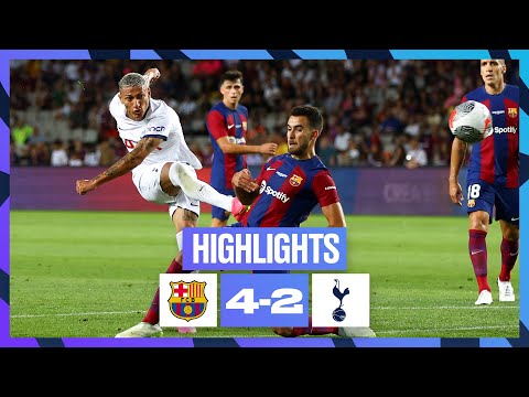 BARCELONA 4-2 TOTTENHAM HOTSPUR | HIGHLIGHTS