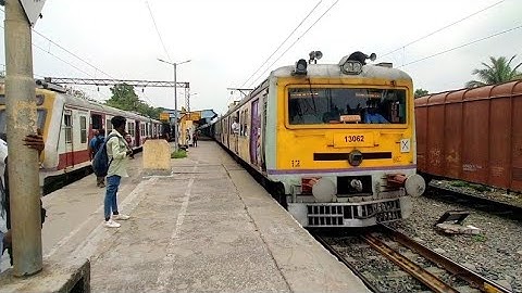 37830 Down Bardhaman Howrah Galloping Local | Indian Railway