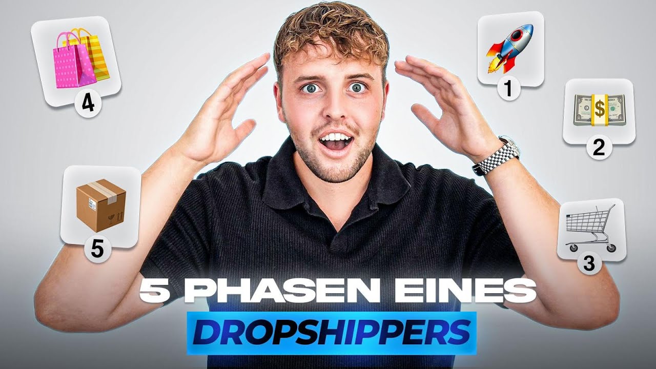 5 PHASEN in denen DROPSHIPPER 2025 SCHEITERN!