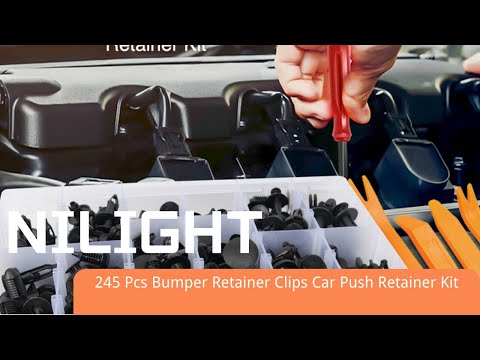 Automotive Plastic Fastener Kit 240 Pc