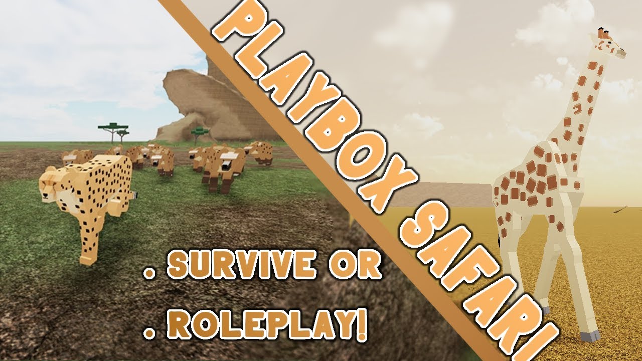 Roblox A New Animal Game Playbox Safari Animal Roleplay Survival Game Youtube - roblox animal rp games