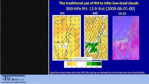 "New Forcasting Technologies for the Eastern Mediterranean"- Dr. Dorita Rostkier Edelstein