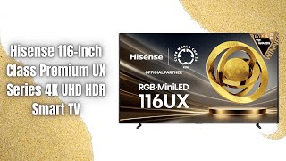 Hisense 116UX Review | World’s Brightest 4K Mini-LED TV! | 8000 Nits + 165Hz Panel