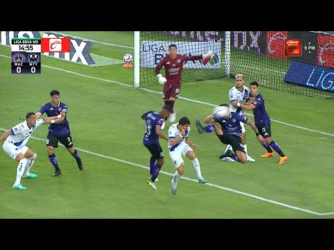 Penalti a favor de Rayados y roja para Luis Antonio l Mazatlán vs Rayados | Liga MX