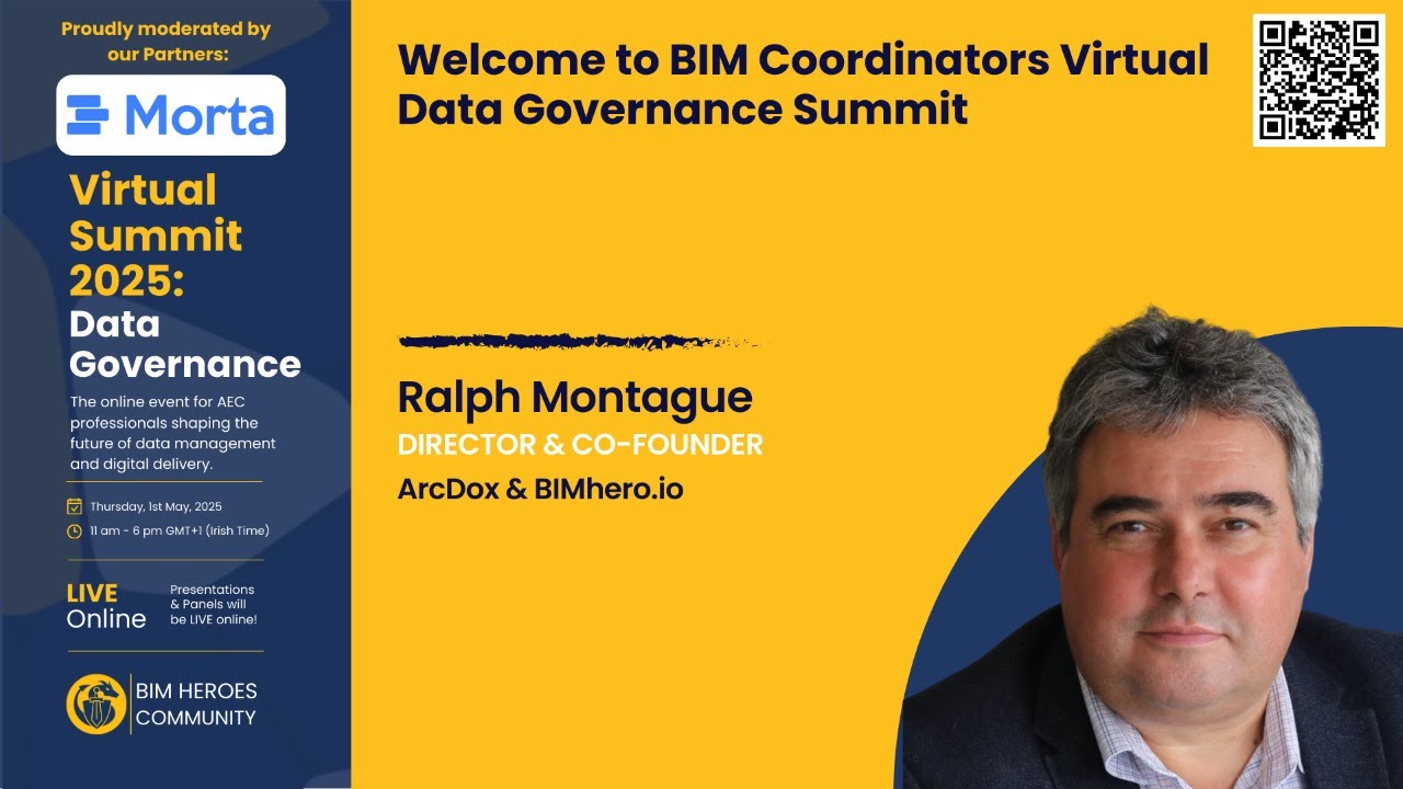 Ralph Montague: Introduction to BIM Coordinators Virtual Data Governance Summit
