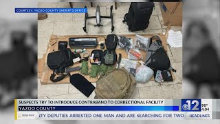 1 arrested, 2 wanted for trying to introduce contraband to Yazoo County correctional facility