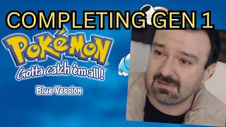 Playing and Completing Every Generation of Pokémon Games | Gen 1 Blue Version Episode 1