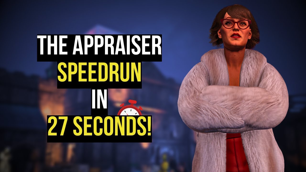 Hitman: The Appraiser - Elusive Target! SASO in 27 Seconds!⏱️