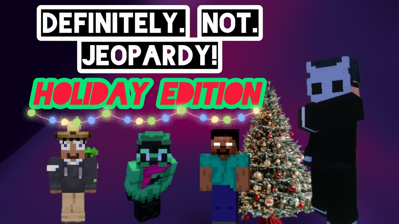 DEFINITELY. NOT. JEOPARDY! | Holiday Edition