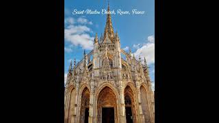 Saint-Maclou Church, Rouen, France ˋ°•*⁀➷📍