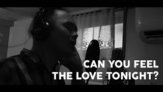 Can You Feel The Love Tonight The Lion King - Elton John Paul Ong Cover