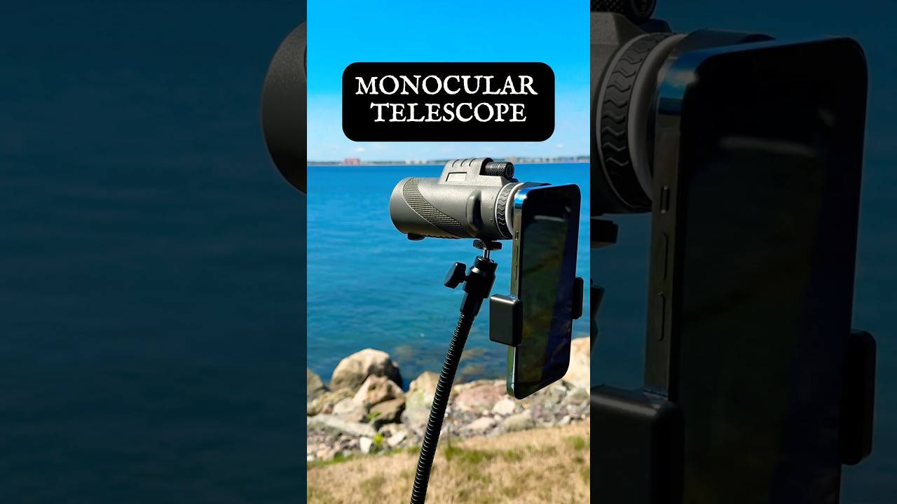 This iPhone Telescope Is Insane 📱🔭