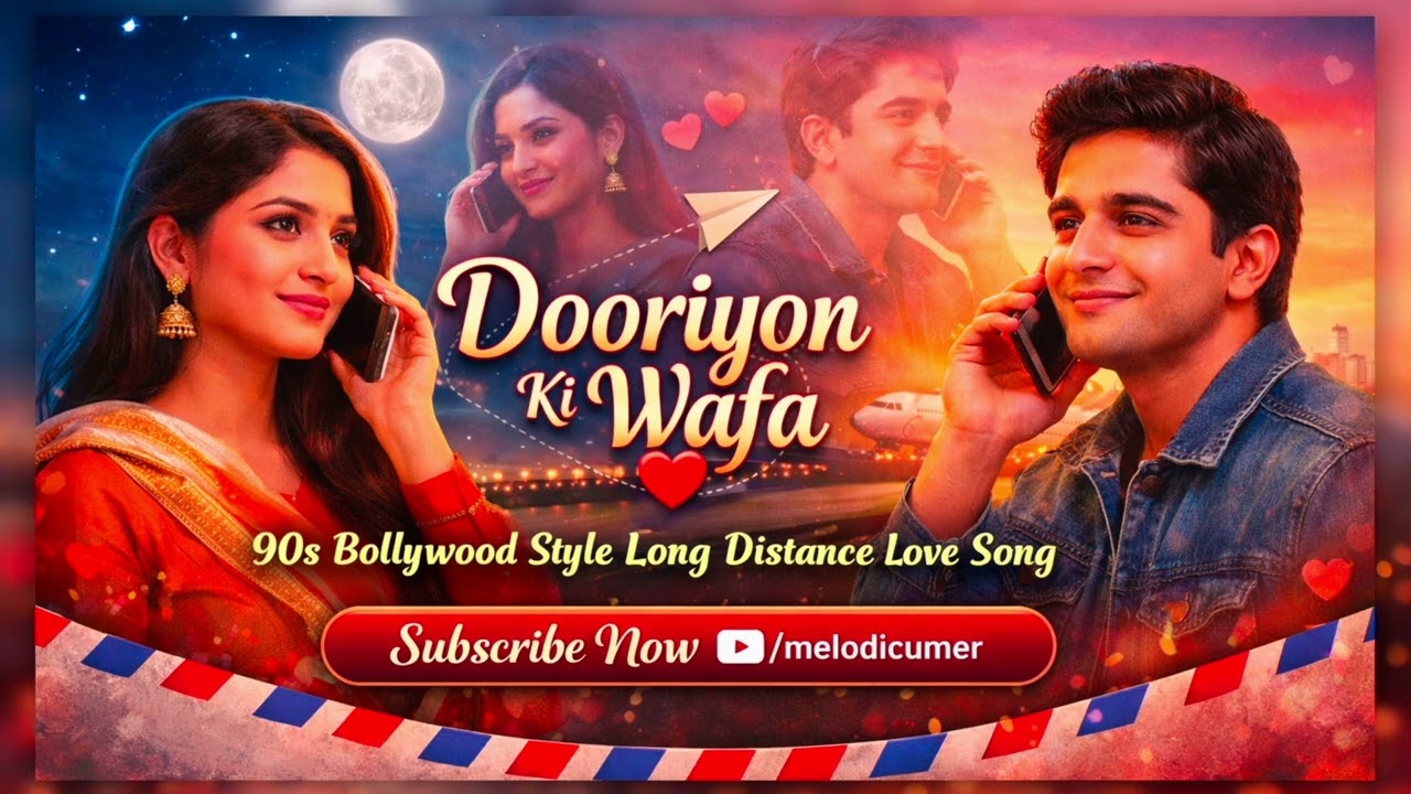 Dooriyon Ki Wafa | 90s Bollywood Style Long Distance Love Song | Melodic Umer