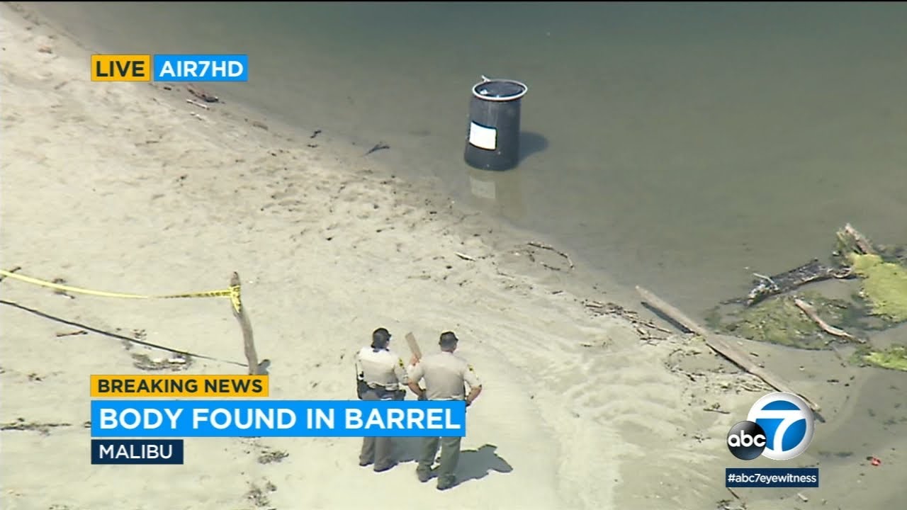 Body found inside barrel at Malibu Lagoon State Beach YouTube