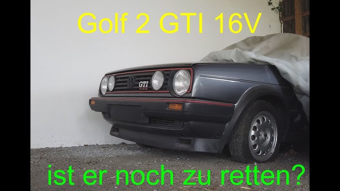 GTI geht immer: 1988er VW Golf 2 GTI mit vielen Neuteilen ins