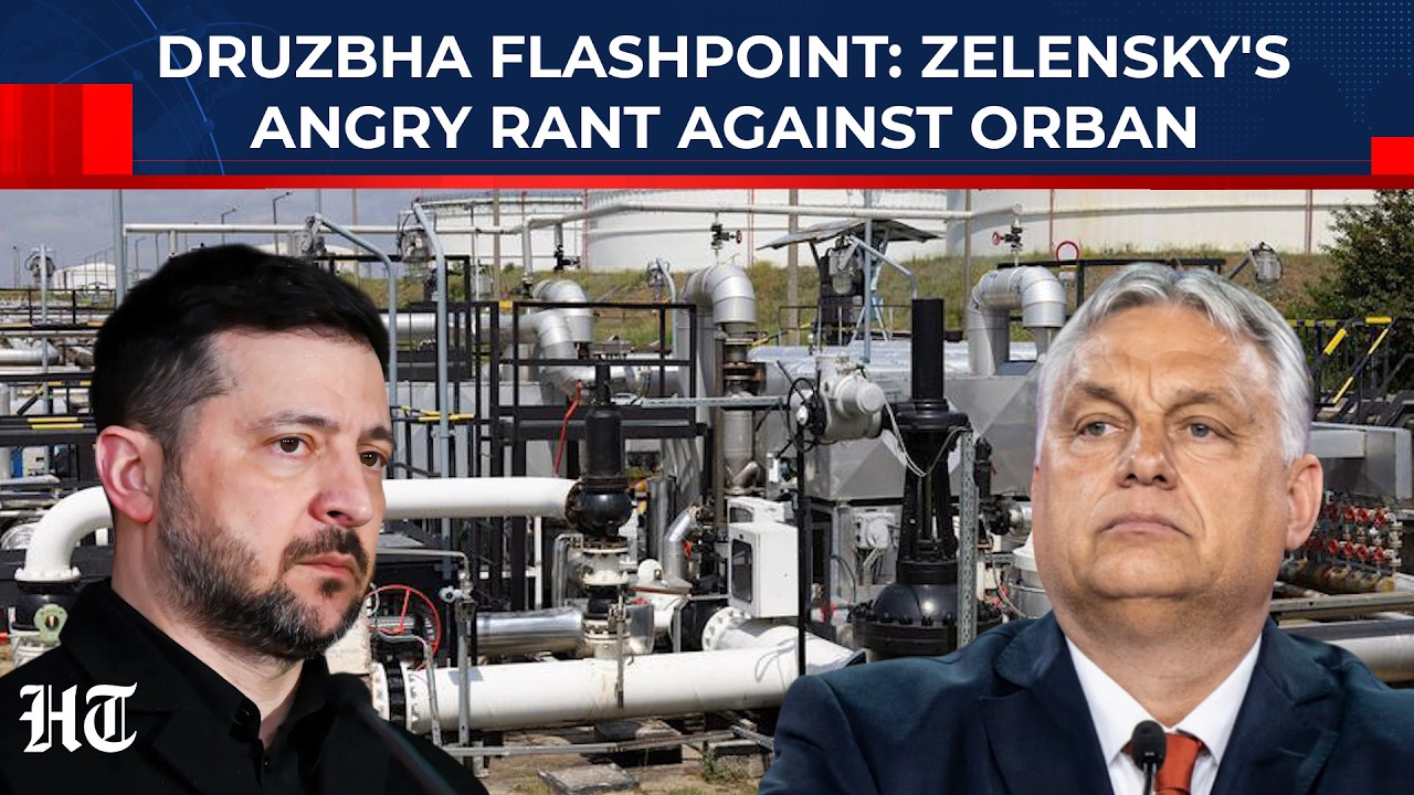 Druzbha Flashpoint: Zelensky Rants Against Hungary's Orban Over Europe's €90000000000 'War Chest'