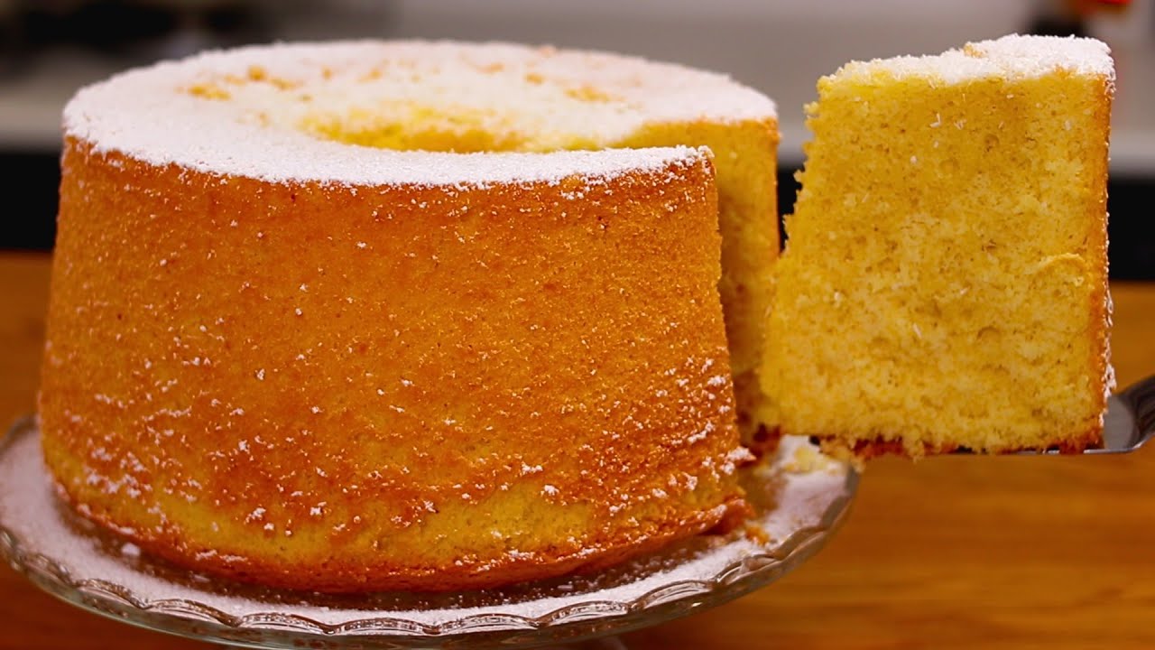 CHIFFON CAKE AL COCCO Sofficissima e Alta ricetta infallibile