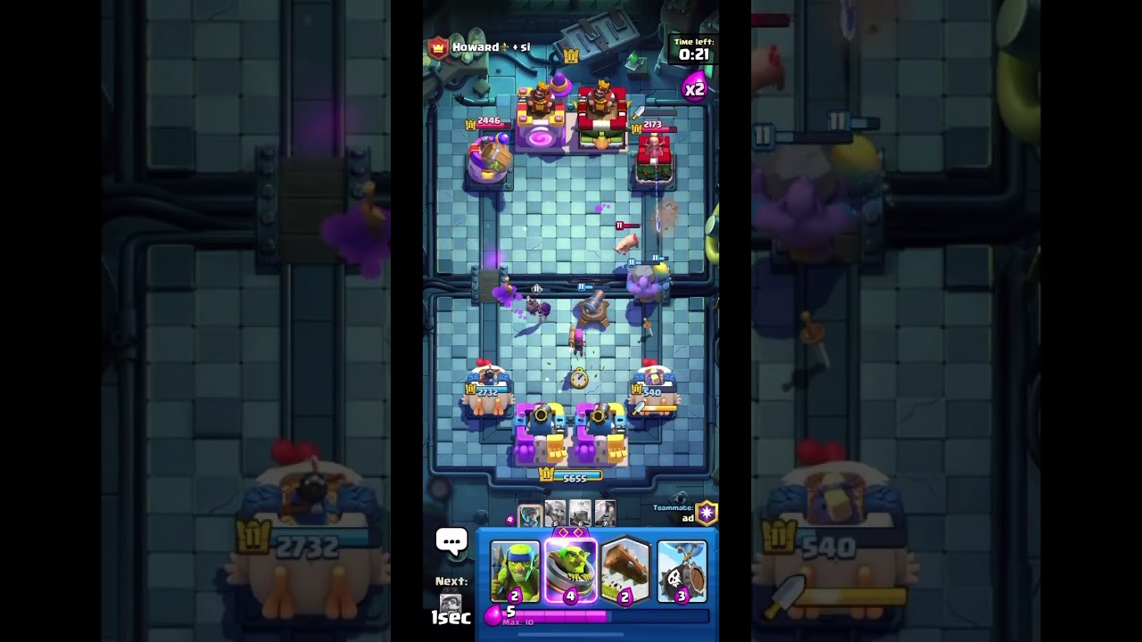 【CLASH ROYALE】 Classic2v2 