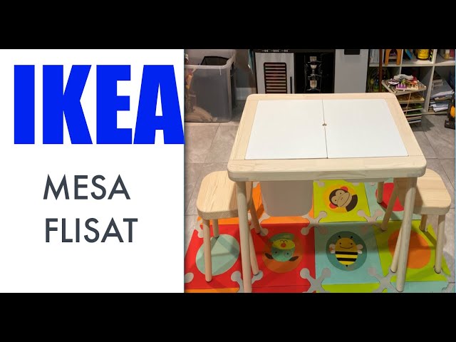 FABRICA TU MESA DE LUZ A PARTIR DE LA MESA FLISAT DE IKEA