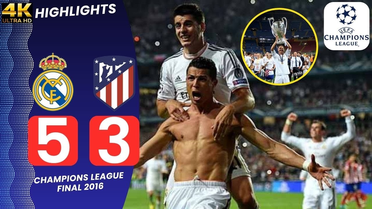 Real Madrid 1 vs 1 Aletico Madrid (5-3) 🏆 Final Champions League 2016 🎙️ Mariano Closs