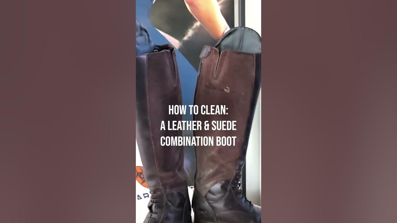 Ariat HowTo Cleaning Suede or Suede/Leather Combination Riding Boots