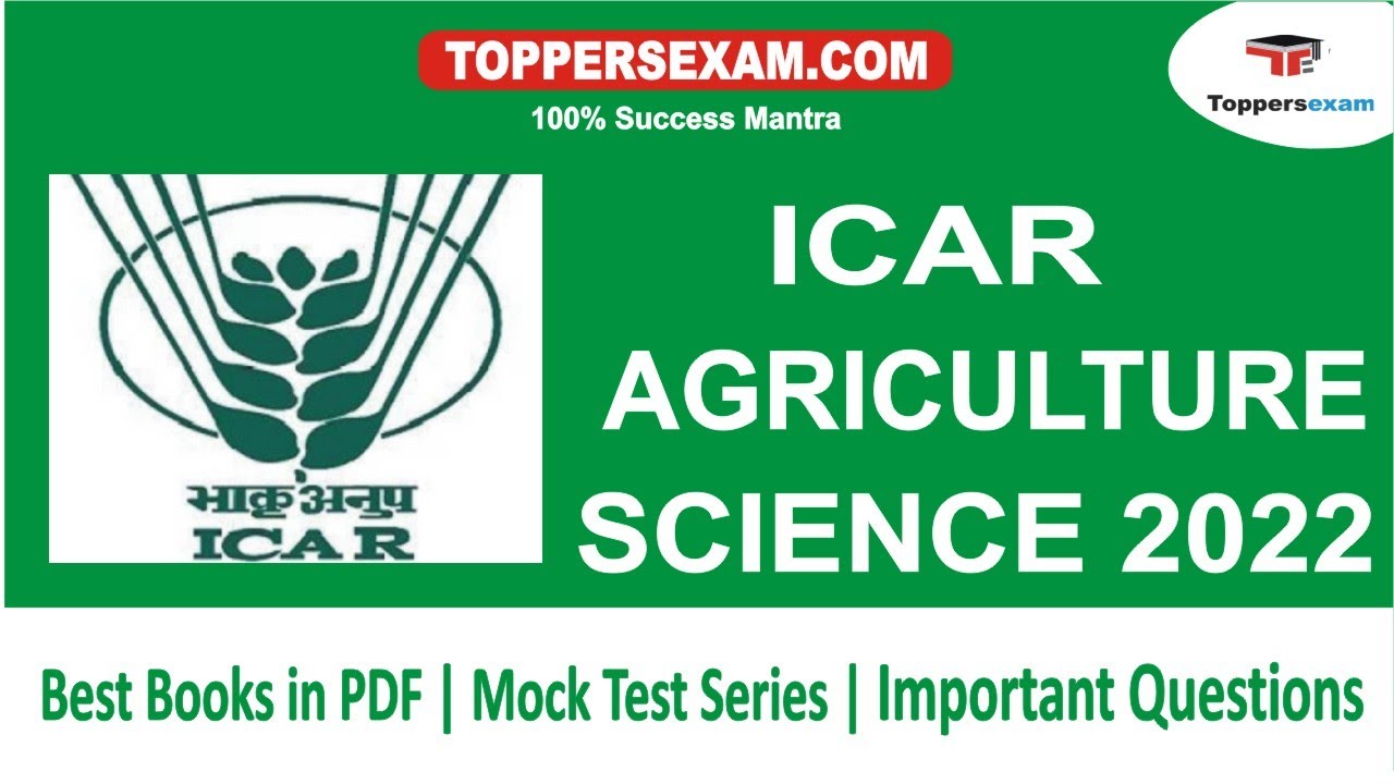 ICAR AGRICULTURE SCIENCE Best Books in PDF | Mock Test Series 2022 | Important Questions | Booklet