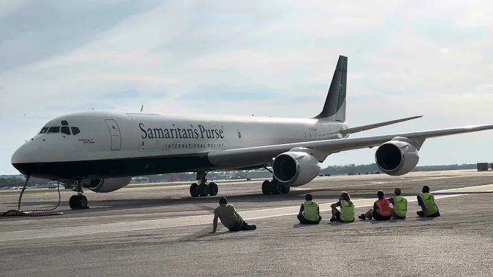 Samaritan’s Purse DC-8 last start up 