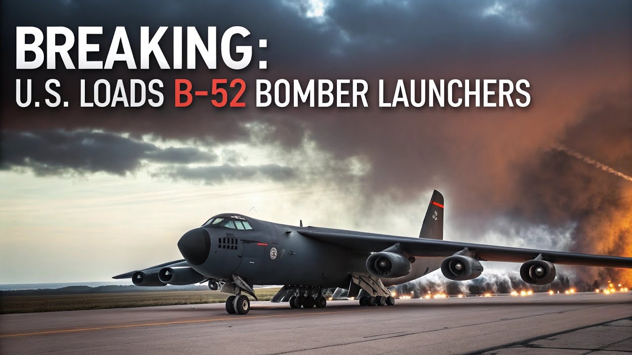 "Breaking: U.S. Loads B-52 Bombers With Massive Rotary Missile Launchers"