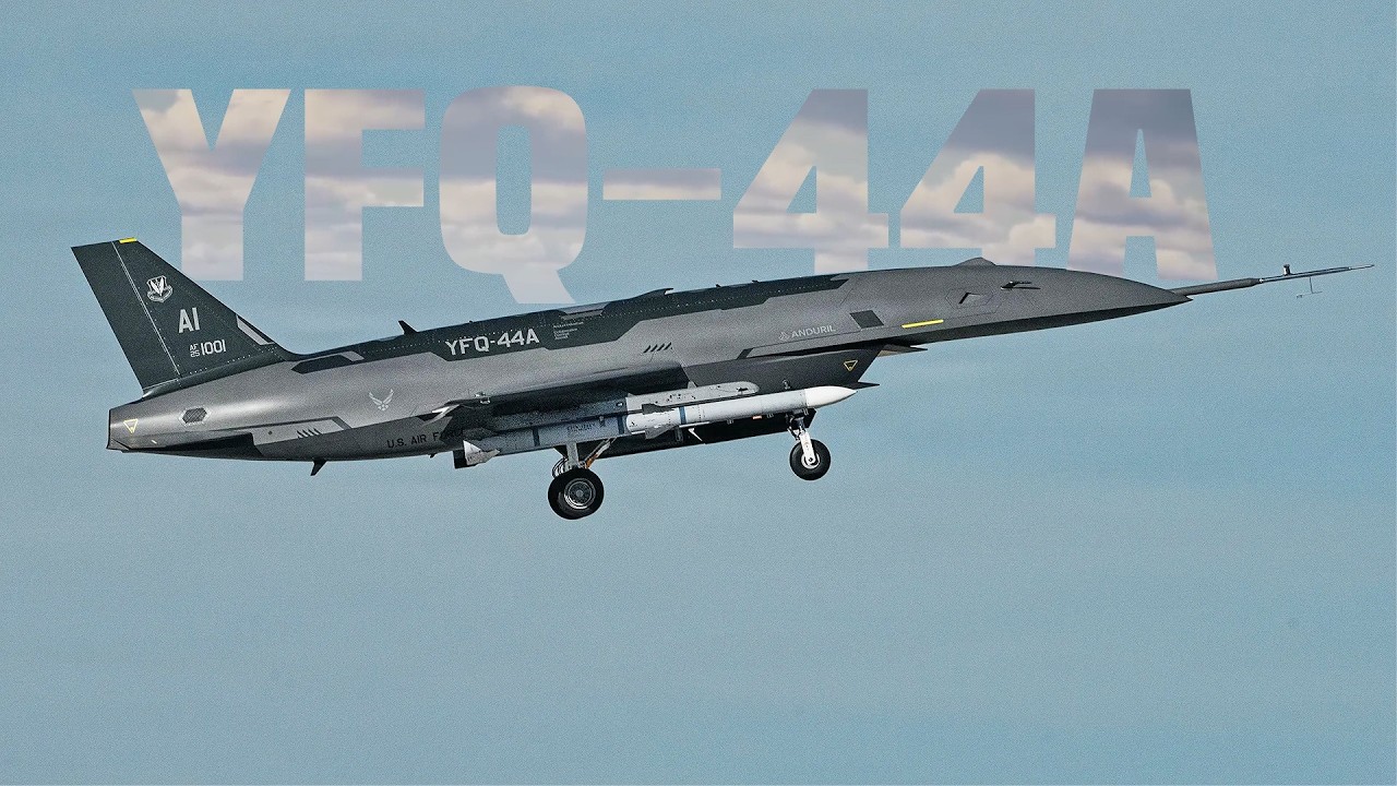 Anduril Yfq 44a The Us Air Forces New Drone Partner Youtube 
