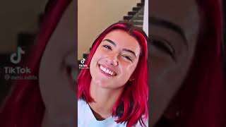 Charlie damelio dyed her hair tiktok 💁 #shorts