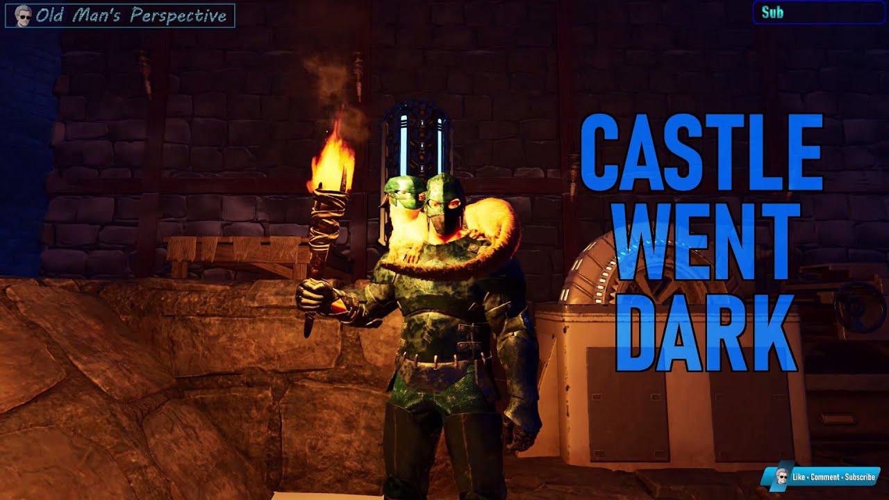 The Castle Goes Dark… Then The Fun Begins - Ark Survival Ascended - The Island (EP209)