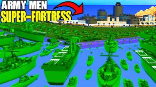 Can Army Men Siege LARGEST SUPER-FORTRESS Defense Ever Built - Attack on Toys Battle Simulator