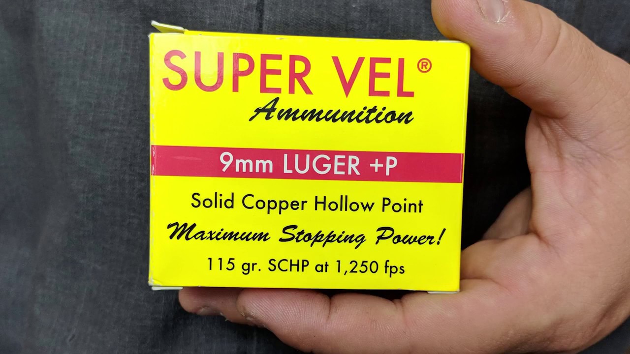 Best 9mm Defensive Ammunition? Super Vel 9mm 115gr +P SCHP Gel Test
