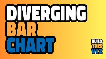 Diverging Bar Charts | Build This Viz | Tableau Tutorial with Data Coach