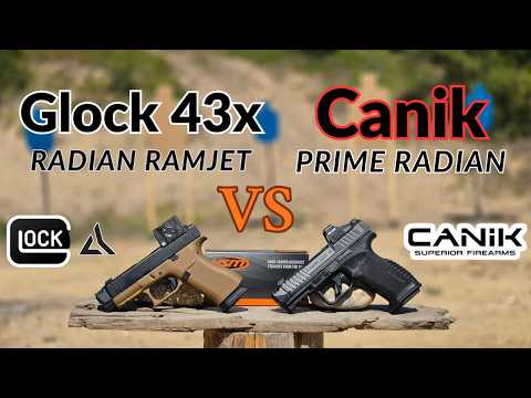 Canik Prime Radian vs. Glock 43X Radian Ramjet — Which One Wins?