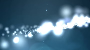 Simple Bokeh logo reveal