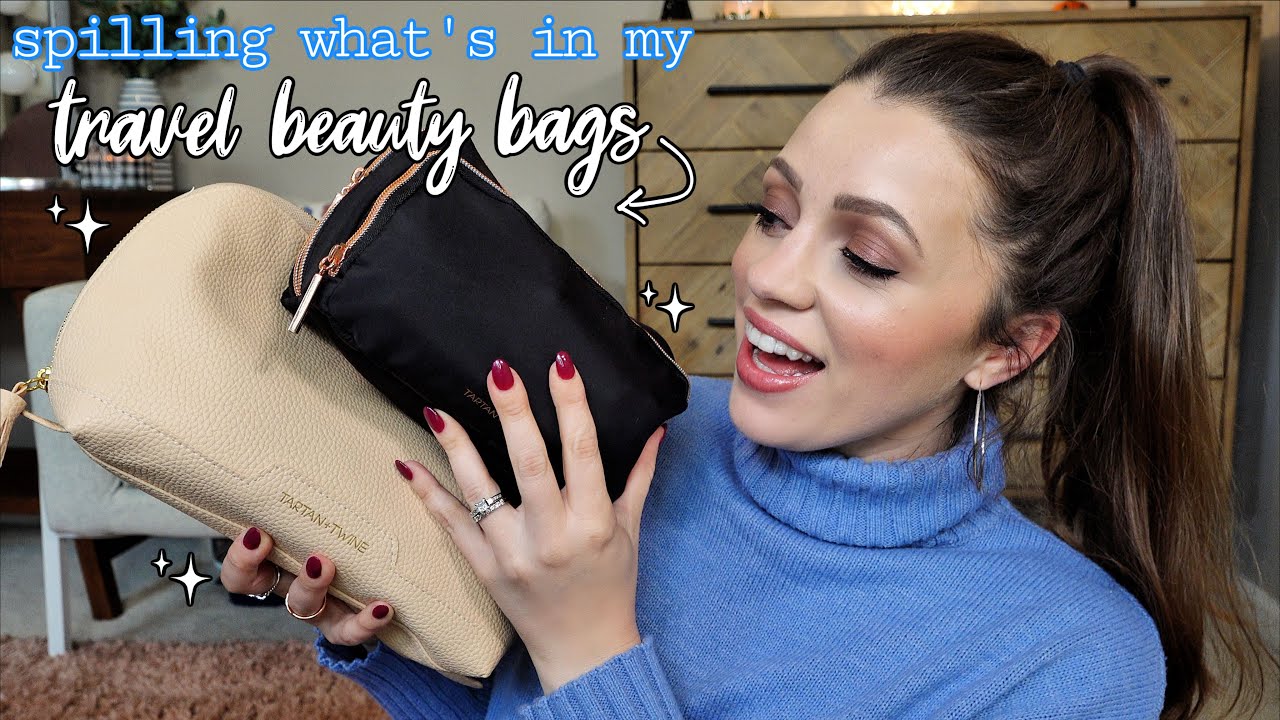 What’s in my Travel Beauty Bags? (Makeup I Trust!!)