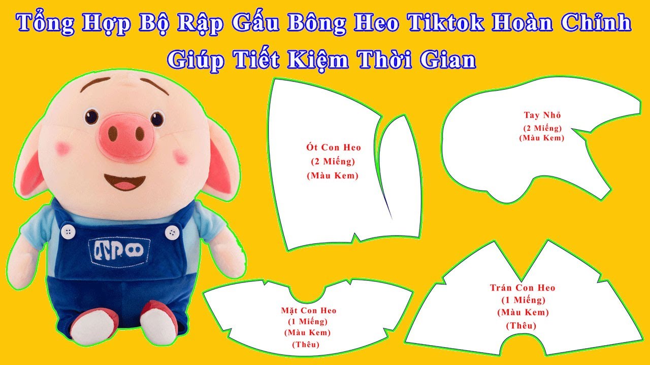 thiết kế rập gấu bông