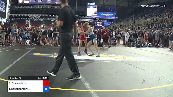 100 Lbs Round Of 32 - Rocco Czarnecki, Ohio Vs T. ...